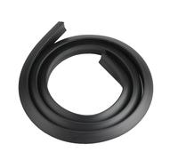 car mudguard 1.5m Universal Fender Flares Car Wheel Arches Wing Expander Arch Eyebrow Anti-collision Strips Mudguard Lip Protector Cover(1pieces black)