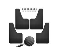 Car Mudguard Carbon Fiber Effect Front Rear Set Universal Mud Flaps Splash Guards Mudguards Mudflaps Car Auto Van SUV Pickup Accessories Vehicle Splash Guard(4Pcs-set)