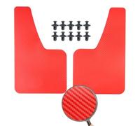 Car Mudguard For ATV,Mud Flap/Splash Guard Kit Car Mudflaps(2pc red)