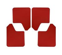 car Mudguard For Citroen For Jumper For Relay 4Pcs Wide Racing/Rally Mud Flaps Car Mud Flaps(4pcs-set Red)