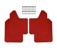 Car Mudguard For Largus Mud Flaps Mudflaps Splash Guards Flares Front Rear Car Mudflaps(4pc-set Red)