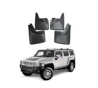 Car Mudguard Mud Flaps for 2005-2025 Hummer H3 Molded Custom Front and Rear Mudflaps Splash Guards Flares Kit 4-PC Auto Accessories,Send 1 Car Wash Towel