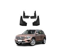 Car Mudguard Mud Flaps for Benz GLB 2020-2025 Molded Custom Front and Rear Mudflaps Splash Guards Flares Kit 4-PC Auto Accessories,Send 1 Car Wash Towel