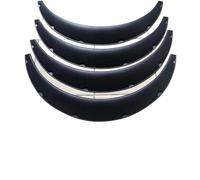 Car Mudguards 4Pcs 3.5"/90mm Universal Flexible Car Fender Flares Extra Wide Body Wheel Arches Car Mud Flaps