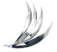 Car Mudguards 4pcs Chrome Car Wheel Eyebrow Arch Trim Lip Fender Protector Anti-scratch Wheel Arch Trims