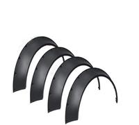Car Mudguards 4Pcs Universal Flexible Extra Wide Body Wheel Arches Car Fender Flares Eyebrow Car Mud Flaps
