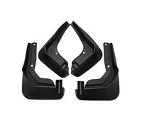 Car Mudguards Car Mud Flaps For Benz C-Class W205 Sport 2015-2020, Black PP Plastic, 4 Pieces Set With Screws