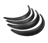 Car Mudguards For Benz For BMW For VW For Golf Black Universal 4pcs Car Mudguard Mud Guard For Fender Flexible Wheel Eyebrow Arches Wheel Arch Trims