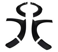 Car Mudguards For Focus 2012-2018 ABS Glossy Black Wide Body Fender Wing Arch Front And Rear Wheel Brow Lip Protector Trimming Set Wheel Arch Trims(2015 TS)