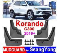 Car Mudguards For Ssangyong Ssang Yong Korando C300 2019 2020 2021 Front Rear Mud Flaps Splash Guards Fender Wheel Protector