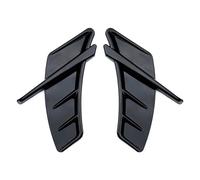 Car Mudguards Kit Car Air for Vent Sticker Side for Fender Universal for A3 8P 8V A4 B8 A5 A6 C6 C7 A7 A8 Q3 Q5 Q7 RS5 RS6 RS7 S3 S4 S5 TT(A Glossy Black)