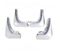 Car mudguards Mud Flaps For Tesla For Model 3 Splash Guards Flap For Fender Mudguards Pack Of 4 Painted Gloss White(White)