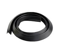 Car Mudguards Wheel Arch Covers Extensions Universal Rubber Flares Lip Wheel-arch Trim Eyebrow Protector Scratch Proof 1.5M Car Wheel Fender