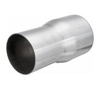 Car Muffler End Pipe 1/2pcs 76mm-63mm Auto Exhaust Ucer Connector Tip Adapter Tube Universal Tail Throat