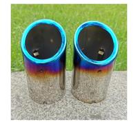 Car Muffler Exhaust Pipe Tail For VW For Beettle Accessory Car Exhaust Tip Muffler Pipe Cover Stainless Steel Auto Parts Nozzles Tips Protector