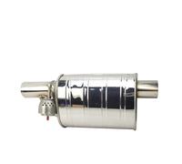 Car Muffler Tip Car Exhaust System Vacuum Valve Control Exhaust Pipe Kit Variable Silencer Universal 51 63 76 Mm Remote Control Tail Pipe(RIGHT 63MM A)