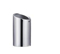 Car Muffler Tip For A3 A1 A4 B8 2009 2010 2011 2012 2013 2014 2015 2016 1/2pieces Auto Car Exhaust Tip Muffler Pipe Cover Tail Pipe(76mm-sliver-1piece)