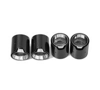 Car Muffler Tip For BMW M2 M3 M4 Exhaust Tip F80 F82 F83 F87 Tuning MP Carbon Fiber Tailpipe Stainless Steel Muffler 4 Pieces Tail Pipe(Carbon Fiber A)
