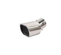 Car Muffler Tip For Suzuki For Jimny 2022 JB64 JB74 2021 304 Stainless Steel Car Exhaust Muffler Silencer Tail Pipes Rear Throa Tail Pipe(Square sliver)