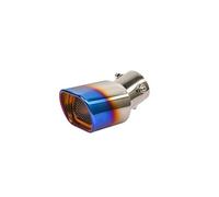 Car Muffler Tip For Suzuki For Jimny 2022 JB64 JB74 2021 304 Stainless Steel Car Exhaust Muffler Silencer Tail Pipes Rear Throa Tail Pipe(Square blue)