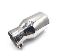 Car Muffler Tip Universal 1pcs 63mm-101mm 304 Stainless Steel Car Rear Round Exhaust Pipe Tail Muffler Tip Tail Pipe(ID 76mm-OD 114mm)