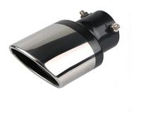 Car Muffler Universal Tail Throat Liner Exhaust Pipe Tip Covers Trims 1 Pc For Focus 3 For Mondeo Mk3 H7 Exhaust Tips Muffler