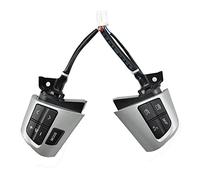 Car Multi-Function Steering Wheel Control Switch 84250-02230 Steering Pad Audio Radio Switch Steering Wheel Control ButtonFit for Toyota Corolla 2010-2013(Black)