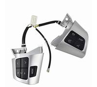 Car Multi-Function Steering Wheel Control Switch Car Steering Wheel Audio Control ButtonFit for ToyotaFit for Corolla ADE150 NDE150 NRE150 ZRE15* ZZE150 2007-2013(Button C0)