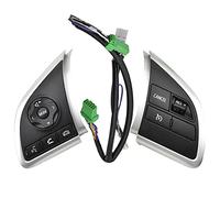 Car Multi-Function Steering Wheel Control Switch Left Right Cruise Control Steering Wheel Switch Audio Android Player SwitchesFit for Mitsubishi ASX 2013 2014 2015(Aset)