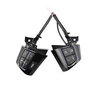 Car Multi-Function Steering Wheel Control Switch Steering Wheel Audio Control Button 8425002230 Fit for Toy.OTA COR OLLA ADE150 NDE150 NRE150 ZRE15 ZZE150 2010-2013(Pianoblack)