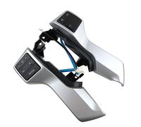 Car Multi-Function Steering Wheel Control Switch, Steering Wheel Switch Control Button Assy, Fit for Toyota Land Cruiser Prado, Bluetooth, Push Button Actuator, Manual Operation, A Color