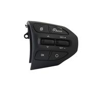 Car Multi-Function Steering Wheel Control SwitchFit for KIA K2 Rio IKSLAIN August X-LINE Luxe RED LINE Car Steering Wheel Button Cruise Control Switch Audio Bluetooth Media Buttons(K2 D)