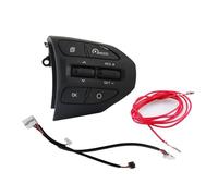 Car Multi-Function Steering Wheel Control SwitchFit for KIA K2 Rio IKSLAIN August X-LINE Luxe RED LINE Car Steering Wheel Button Cruise Control Switch Audio Bluetooth Media Buttons(K2 D)