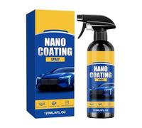 Car Nano Coating Spray, 120ml Quick-Acting Sealant for Water Beading, Advanced Polymer Shield with Paint-Restoring Function, Cleaning Agent for Vehicles, Motorcycle, Transparent Liquid