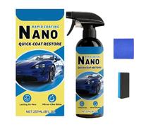 Car Nano Coating Spray - Quick Restore & Mirror Shine, Quick Effect Coating Agent for Car, Nano-Quick Ceramic CoatingSpray, Instant Shine & Scratch Repair (1PCS)