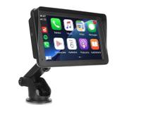 Car Navigation 7" Wireless Carplay Screen for Car Portable Stereo Touchscreen with CarPlay and Android Auto with Mirror Link