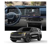 Car Navigation Film For Kia For Carnival 2025 Tempered Glass Car LCD 12.3INCH GPS Navigation And Dashboard Touch Screen Protective Film Accessories GPS Screen Protector Foils