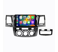 Car Navigation for Toyota Fortuner Hilux Revo Vivo 2007-2015 Android 15 9 Inch Touch Screen with Bluetooth Fm Usb Wifi For, 8Core 6G+128G
