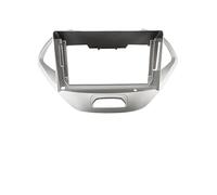 Car navigation frame Fit For FORD FIGO ASPIR For KA 2015 2020 Bezel Faceplate Frame Kit Car Radio Fascia Installation Panel(Grey)