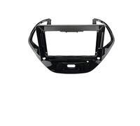 Car navigation frame Fit For FORD FIGO ASPIR For KA 2015 2020 Bezel Faceplate Frame Kit Car Radio Fascia Installation Panel(Yellow)