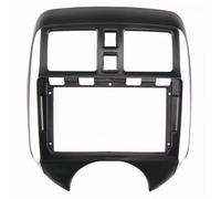 Car navigation frame Fit For Nissan Versa Note 9 Inch Car Radio Stereo Android GPS MP5 Player Frame Panel 2DIN Casing Fascia Cover 2014-2016(Only frame)