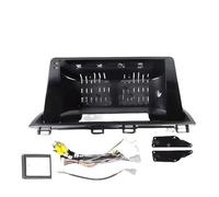 Car navigation panel frame Fit For Mazda 3 2014-2019 9inch Car Radio Stereo Harness Screens Accessories Navigation Dashboard Cable Frame Canbus(17-19Mazda3 high-end)
