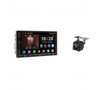 Car Navigation System 7 inch 2Din Android Car for Radio Wireless Carplay Screen Auto Bluetooth Stereo(With Rear Camera)