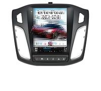 Car navigation system Car Radio for Ford for Focus 2012-2018: Upgrade 10.4 Inch IPS Touchscreen Stereo,Wireless CarPlay Android Auto 1080P