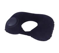 Car Neck Pillow 1pc Neck Pillow Travel Pillows Airplanes Inflatable Super Light Portable U-Shape Automatic Cervical for Driving(Black)