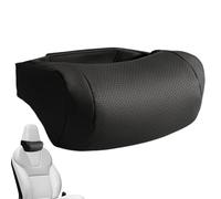 Car Neck Pillow - Adjustable Leather Travel Pillow | Universal Car Headrest Support For Driving, Truck, SUV, RV, Sedan, Road Trip Comfort, Fatigue Relief For Men And Women, Automotive Travel Accessory