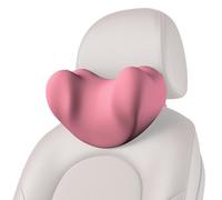 Car Neck Pillow Heart Shaped Breathable Comfortable Ergonomic Support | Travel Car Headrest Pillow Cushion for Vehicle SUV Truck Van Home Office Sedan