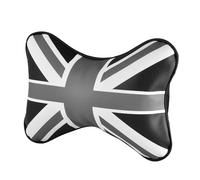 Car Neck Pillow - Travel Headrest Comfort, Union Jack Design Head Support | UK Flag Neck Pillows, Cozy Cervical Support Cushion, PP Cotton British Flag Travel Pillow for 2022 Queen's 70th Jubilee