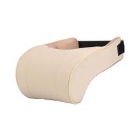 Car Neck Pillows - Black PU Cushion Travel, PU Leather Travel Pillow, Slow Rebound Memory Foam | Universal Neck Protection Cushion, Driving Passenger Seat Comfort For Long Road Trip Relaxation