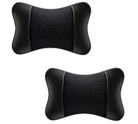 Car Neck Support Pillow for Benz A-Class W176/W177 5 doors/Sedan, Softness Car Headrest Pillow Memory Foam with Adjustable Strap,Black